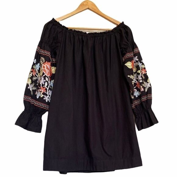 FREE PEOPLE Fleur du Jour off shoulder dress small - Picture 4 of 6